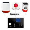 GSM Home Alarm System Smart Security Burglar Host Touch Keyboard ...
