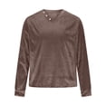 thumbnail image 3 of Haut de Survêtement en Velours pour Usage Quotidien Décontracté, Chandail à Manches Longues à Col Rond avec Confort Facile et Style Moderne pour Jeunes et Jeunes Hommes, 3 of 7