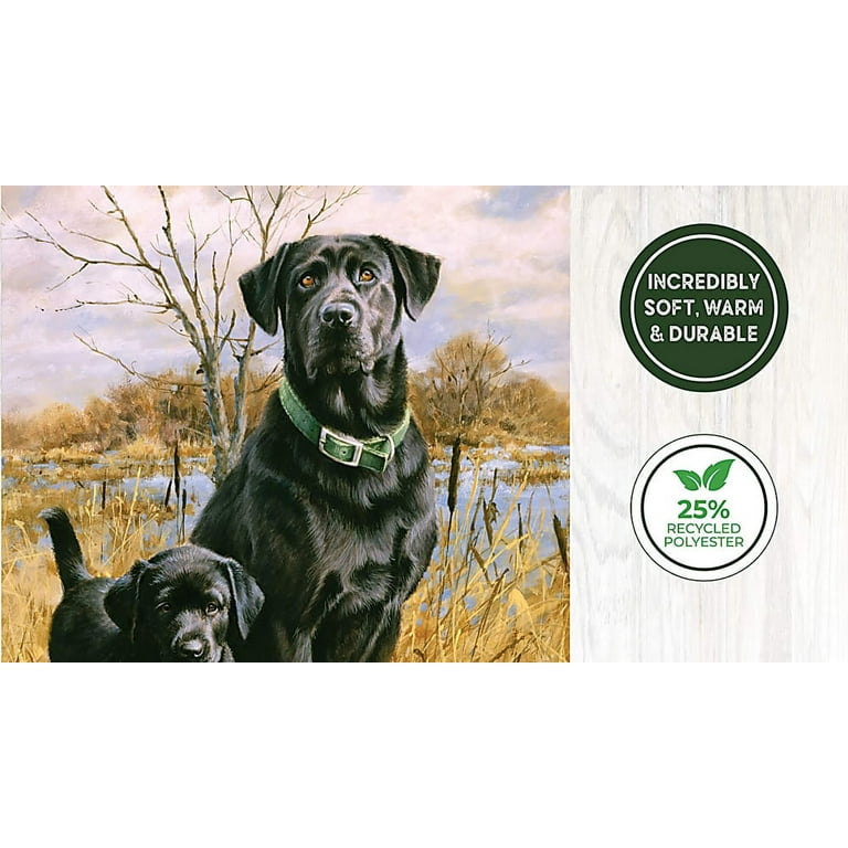 Black lab blanket walmart hotsell