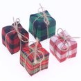 thumbnail image 2 of Colgante de bolsa de regalo pequeña de lino y algodón para Navidad, accesorios de decoración de espuma de tela para fiestas navideñas, 2 of 6