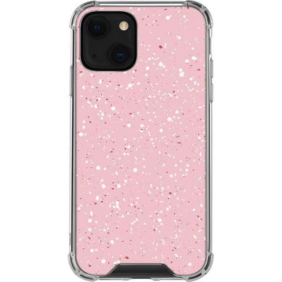 Skinit Polka Dots Rose Speckle iPhone 13 Clear Case