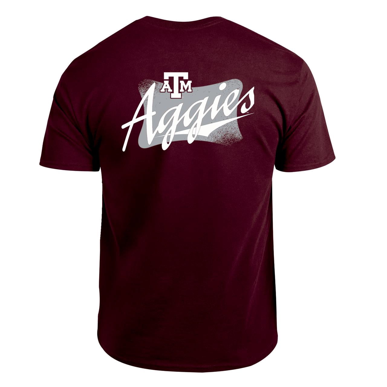 NCAA Mens Texas A&M Aggies 2 Hit Graphic T-Shirt