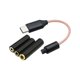 thumbnail image 1 of Cable De Audio 3 En 1, Compacto, Portátil, Más Puro, USB C A Audio De 3,5 Mm Para PC Y Portátil, 1 of 9
