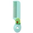 thumbnail image 1 of Cute Kids Hair Comb, Pink, Plastic, 4.5 Inch, Detangling Brush with Decorat, 1 of 8