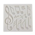 thumbnail image 1 of Molde para dulces, resistente al calor, comida, Garde, silicona, nota musical, símbolo, plantilla para galletas, herramientas para hornear, 1 of 5