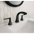 thumbnail image 4 of Findlay 8 in. Widespread 2-Handle Bathroom Faucet in Matte Black (Valve Included), 4 of 7