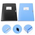 thumbnail image 3 of Supvox 2Pcs Portable A4 File Folder Organizer Plastic File Holder with Strong Load Bearing, 3 of 7