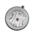 thumbnail image 3 of KarParts360 For Dodge Dakota 2010 2011 Fog Light Assembly Driver And Passenger Side | Pair | Front | CAPA | Clear Lens | Chrome Housing | Replacement For CH2592145, CH2592145C | 116-01315, 3 of 4