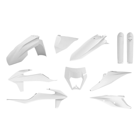 Polisport Full MX Plastic Kit White