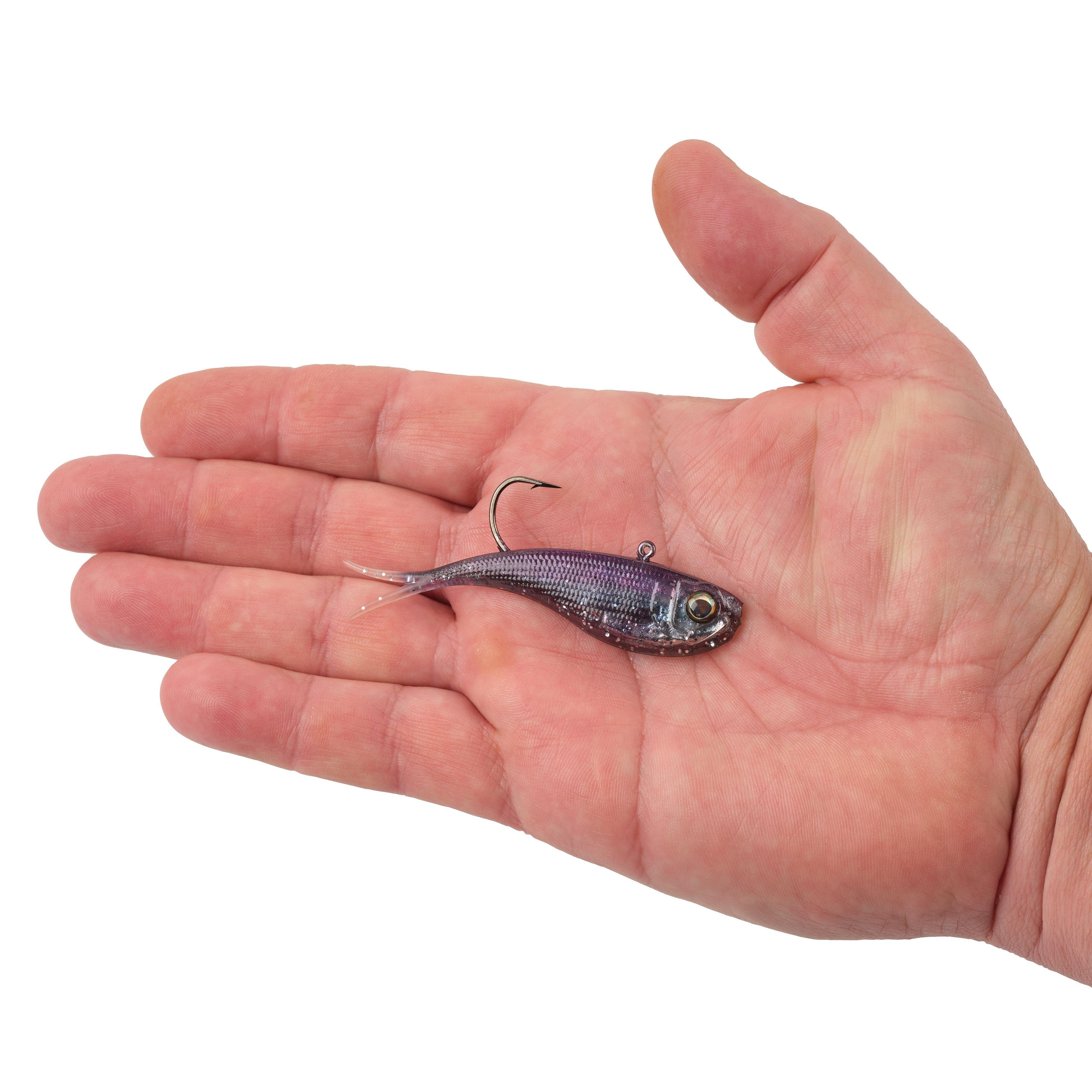 Berkley PowerBait® Power® Vibe, 3 in, HD Purple Wizard