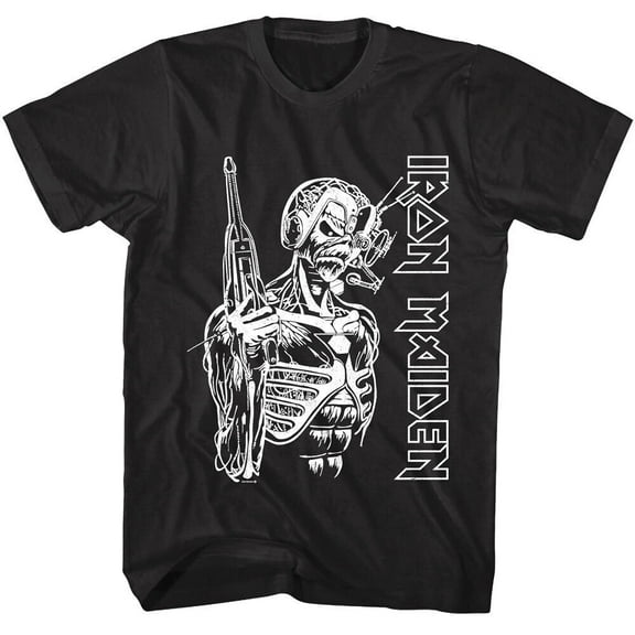 Iron Maiden Somewhere in Time Men's T Shirt - L, Black