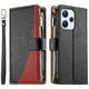 thumbnail image 1 of Funda cartera GANGXUN para Xiaomi Poco M6 Pro 5G , cuero PU con tarjetero, cremallera, correa de mano, soporte y protección 949°, 1 of 6