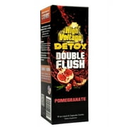High Voltage Double Flush Detox - Pomegranate (16oz Liquid + Capsules Combo)