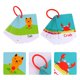 thumbnail image 3 of EeaseMX 2 juegos de juguetes educativos para niños pequeños, juguetes de aprendizaje cognitivo, rompecabezas flash para niños (animales de granja y animales del océano), 3 of 8