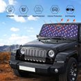 thumbnail image 6 of Zufioo Astronaut Rabbit Print Car Windshield Sunshade, UV Protection Heat Insulation Protective Cover Suitable for Car, SUV, Truck Auto Accessories-Astronaut Rabbit, 6 of 8
