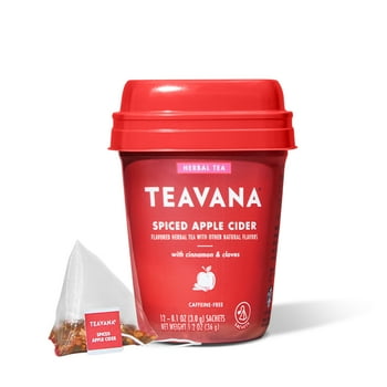 Teavana al Tea, Spiced Apple Cider, Tea Bags, 12 Count Pack