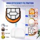 thumbnail image 3 of Replacement Roller Brush and Foam Filters for Shark AW201 AW302 WD201 WD100 WD200 WD101 Vacuum Clean, 3 of 5
