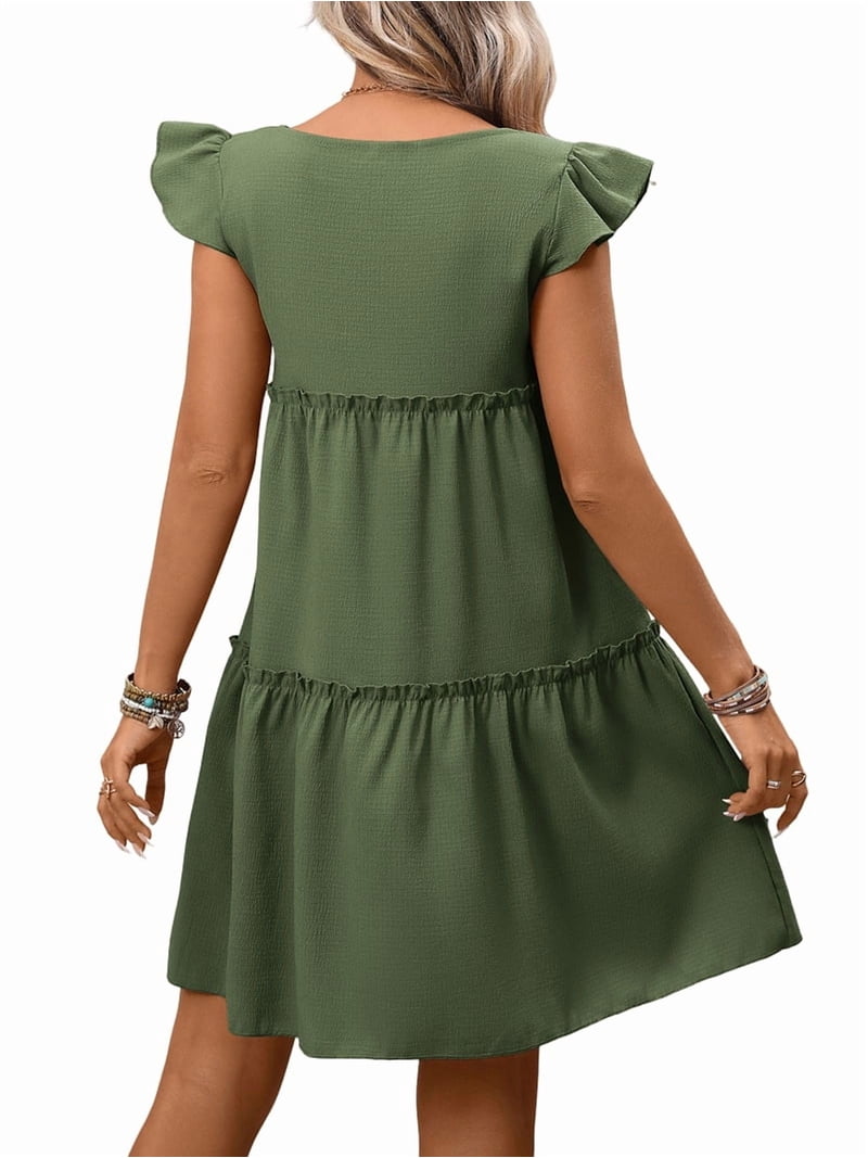 light pink short dress formal Mini - Satin Mini Dress - Bubble-Hem Mini Dress 12deals-2025-day3-select main image 0