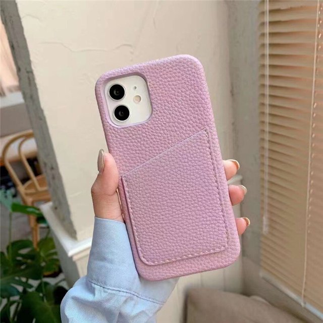 Funda con tarjetero de cuero con letras de nombre personalizado para iphone 14 Pro 13 Pro Max 12 11 X XS XR 7 8 Plus SE3 2022, funda dura de lujo Tan Jianjun unisex