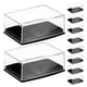thumbnail image 2 of 18 cajas transparentes para gemelos, organizador de joyas de viaje para hombre, soporte de plástico para gemelos, caja pequeña para gemelos y anillos, estuche expositor transparente, 2 of 8