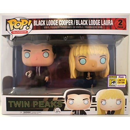 Twin Peaks Funko POP! TV Black Lodge Cooper & Laura Exclusive Vinyl Figure