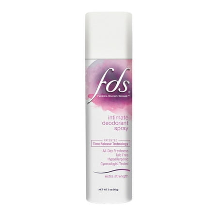 FDS Intimate Deodorant Spray, Extra Strength, 2
