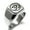 Silver, variant on Stainless Steel Sacred Circle Sanskrit Om Engraved Square Flat Top Biker Style Polished Signet Ring
