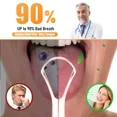 thumbnail image 4 of MOTONGUE  Tongue Scraper for Adults (2 Pack),Reduce Bad Breath (Travel Cases Included),100%Stainless Steel Tongue Cleaners,Metal Tongue Scraper with Case Fresh Breath Tongue Cleaner Oral(Silver&Gold), 4 of 6