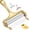 Gold, variant on Sopito Wire Cheese Slicer with 3 Extra Wires Adjustable Thickness, Stainless Steel Handheld Cheese Block Cutter for Cheddar, Gruyere, Raclette, Mozzarella