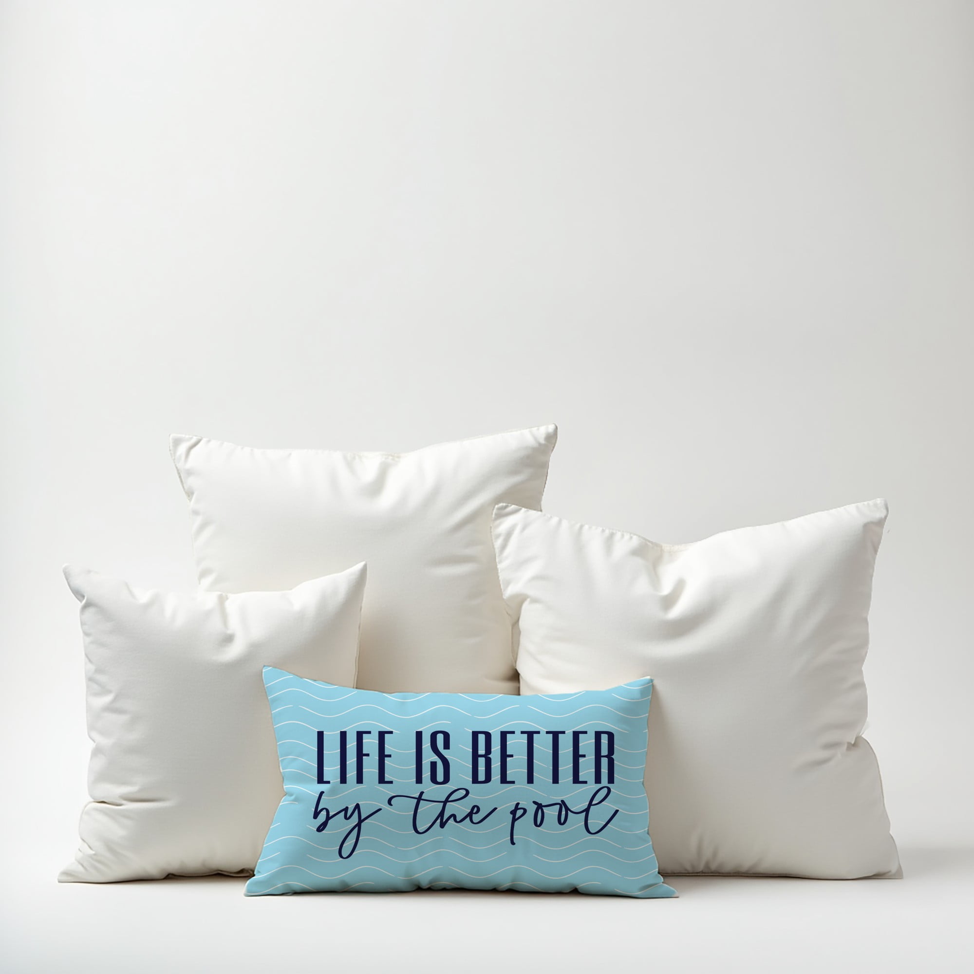 Creative Products Life is better by the pool 14x20 Indoor / Outdoor Pillow