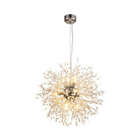

Round Shape Modern LED Dandelions Sputnik Chandelier Fireworkes Ceiling Pendant Lamp Fixtures for Home Living room