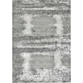 thumbnail image 1 of Ahgly Company Machine Washable Indoor Rectangle Industrial Modern Grey Gray Area Rugs, 2' x 3', 1 of 7
