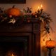 thumbnail image 4 of Halloween Black Leaves Garland Halloween Floral Garland Black Flower Garland, 4 of 6