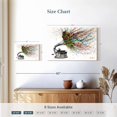 thumbnail image 4 of Elephant Stock Radical Rhapsody Wall Art - Horizontal Canvas Wall Art - Living Room Wall Decor - Music Canvas - Gray And Gold Decor By Ashvin Harrison - 12" x 8", 4 of 8