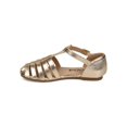 thumbnail image 4 of New Girl Soda Jarrow-2S Metallic Classic D'orsay Fisherman Sandal Flat Sz 9 - 4, 4 of 5