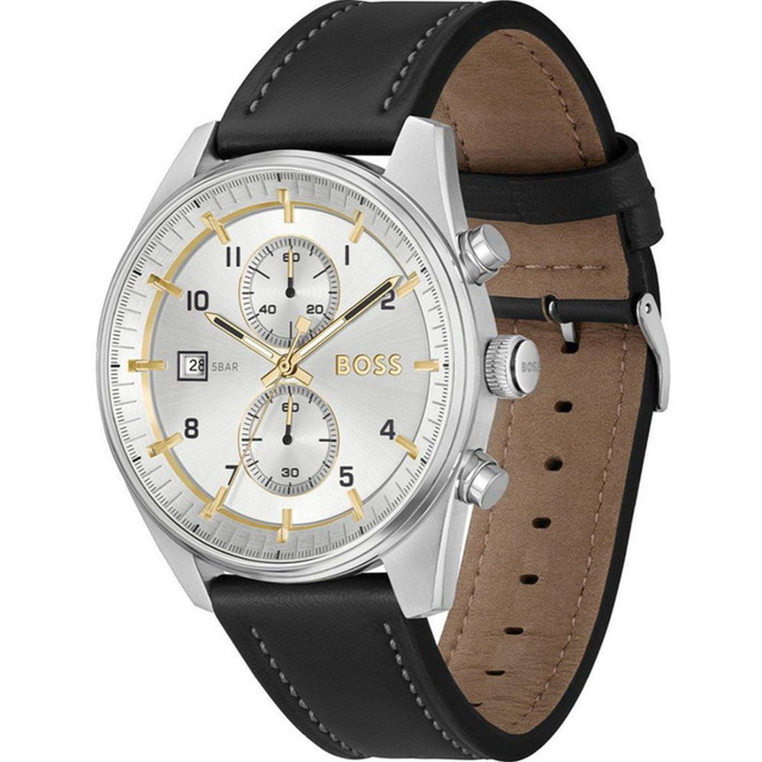 Diesel Men's Ms9 Chrono Quartz Watch with Stainless-Steel Strap