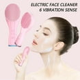 thumbnail image 3 of Arestory Facial Cleansing Brush-for Deep Cleansing,Gentle Exfoliating and Massaging-Waterproof and Rechargeable Face Cleanser Brush-Silicone Sonic Vibration Face Scrub Brush-Electric Face Washer, 3 of 7