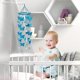 thumbnail image 5 of Crib Mobile Butterfly Plush Charm Cute Butterfly Wind Chime Ceiling Mobile Charm Baby Room Decorations Newborn Toys (1 Pack, Blue), 5 of 5