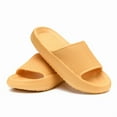 thumbnail image 3 of Cloud Slides for Kids, Toddler Shower Slippers Bathroom Pool Sandals Non-Slip Open Toe Pillow Slippers Super Soft Thick Sole Cozy Boys Girls Home House Cloud Cushion Slide for Indoor Outdoor Shoes, 3 of 7