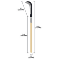 thumbnail image 5 of Zenport K318 77.5cm (30.5-inch) Long Curved Sickle, 9 Inch Carbon Steel Blade, Beige, 5 of 5
