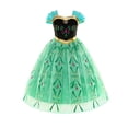 thumbnail image 5 of Vestido de princesa Bella para niñas, disfraz de Cenicienta, Blancanieves, Sofía, Rapunzel, Cenicienta, para Halloween, vestido de fiesta de cumpleaños para niños, 5 of 5