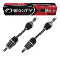 thumbnail image 2 of 2 pc Sixity XTA Front Left Right Axles compatible with Honda TRX500FA5 FourTrax Foreman Rubicon Auto DCT TRX500FA6 EPS TRX500FA6D D TRX500FA7 DL TRX500FE 4x4 ESP TRX500FE1 ES TRX500FE2 with TRX500FM1, 2 of 3
