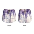 thumbnail image 3 of Daiia Lavender Blooms Window Pattern Women's 2 in 1 Running Shorts - Lightweight Athletic Workout Gym Yoga Shorts Liner with Phone Pockets-Medium, 3 of 7