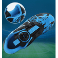 thumbnail image 2 of OnyxTrek Kids Soccer Cleats Boys Girls Firm Ground Soccer Shoes Youth Professional Athletic Outdoor Football Cleats Shoes, 2 of 7