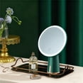 thumbnail image 4 of LED Luxury Compact Makeup Mirror High-Definition Vanity Mirror Desktop Lighting Beauty Mirror With Light, 4 of 5