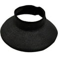 thumbnail image 1 of Simplicity - Sombrero de paja enrollable con ala ancha UPF 50+ para mujer Ormromra WMZL-1366-4, 1 of 5