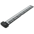 thumbnail image 2 of Zerodis Roll Up Roll‑Up Piano, Piano Keyboards, Children For Kids, 2 of 8