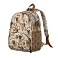 thumbnail image 2 of Small School Backpack with Puppy Design, Lightweight Daily Use Bag with Dog Bone Print for Pet Lovers, 2 of 4