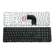 New Laptop Keyboard (Without Frame) Replacement for HP P/N: 697452-001 699497-001 AER36U02210 R36 673613-001 681800-001 684650-001 2B-04801Q121 AER36U00310 US Layout Black Color