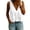 White, variant on Pumxq Women's Tiered Ruffle Hem Tank Tops Summer Deep V Neck Sleeveless Peplum Tops Casual Solid Loose Fit Blouses Black L